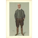 Newmarket 30/6/1904. Subject Charles Rose Vanity Fair print. These prints were issued by the