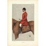 Hargreaves - Cattistock 30/3/-1899 Vanity Fair Print. These prints were issued by the Vanity Fair