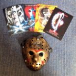Kane Hodder Friday 13th hand-signed Jason Voorhees mask. Hand-Signed by Kane Hodder, who played