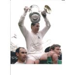 Dave Mackay signed 10x8 colour photo with FA cup. (14 November 1934 - 2 March 2015) was a Scottish