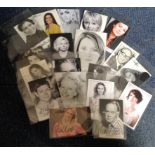 TV / Film collection 20 items 6x4 signed photographs includes TV personalities such as Laura
