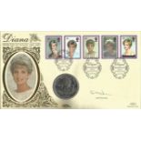 Lord Snowdon signed Diana Princess of Wales FDC. 3/2/1998 Althorp postmark. Good condition Est.