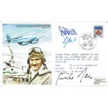 Luftwaffe ace Gunter Rall WW2 signed Ron Gellatly Test pilot cover. Good condition Est.