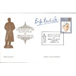 Evelyn Barbirolli signed Unveiling of the Elgar Statue. 2/6/1981 Worcester postmark. Good