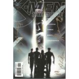 Marvel Comic X-Men The Movie Adaption limited series of 2500 copies signed on the cover by Anthony