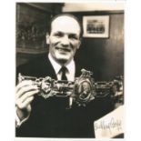 HENRY COOPER signed Boxing Lonsdale Belt 8x10 Photo. Good Condition Est.