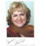 Gwen Taylor signed 6x4 colour photo. Good condition Est.