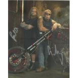 Low Price Sale! OCC American Chopper double hand signed 10x8 photo. This beautiful hand-signed photo