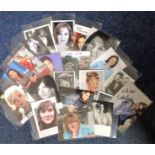 TV collection 20 signed 6x4 assorted photographs includes well-known names such as Samantha Janus,