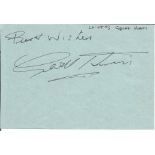 Sir Geoff Hurst signature piece 6x4 signed album page. Sir Geoffrey Charles Hurst MBE (born 8