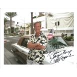 Pat Boone signed 10x8 colour photo. American singer, composer, actor, writer, television