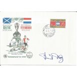 David Hay signed FDC commemorative cover for the 1970 European cup final. 6/5/70 Milano postmark.