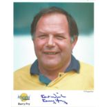 Barry Fry signed 10x8 colour Autographed Editions photo. Biography on reverse. Good condition Est.