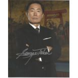 Low Price Sale! George Takei Heroes hand signed 10x8 photo. This beautiful hand signed photo depicts