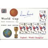 Martin Peters signed World Cup Special Commemorative Issue First Day Cover set of five England