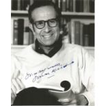 Walter Mirisch signed 10x8 black and white photo. American film producer. He is president and