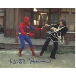 Low Price Sale! Nicholas Hammond Spiderman hand signed 10x8 photo. This beautiful hand-signed