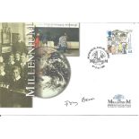 Tony Benn signed Millennium FDC. 6/7/99 Runnymede postmark. Good condition Est.