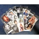 TV Collection 20signed 6x4 assorted photographs includes names such as Sammy Winward, Sophie