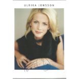 Ulrika Jonsson signed 6x4 colour photo. Good condition Est.