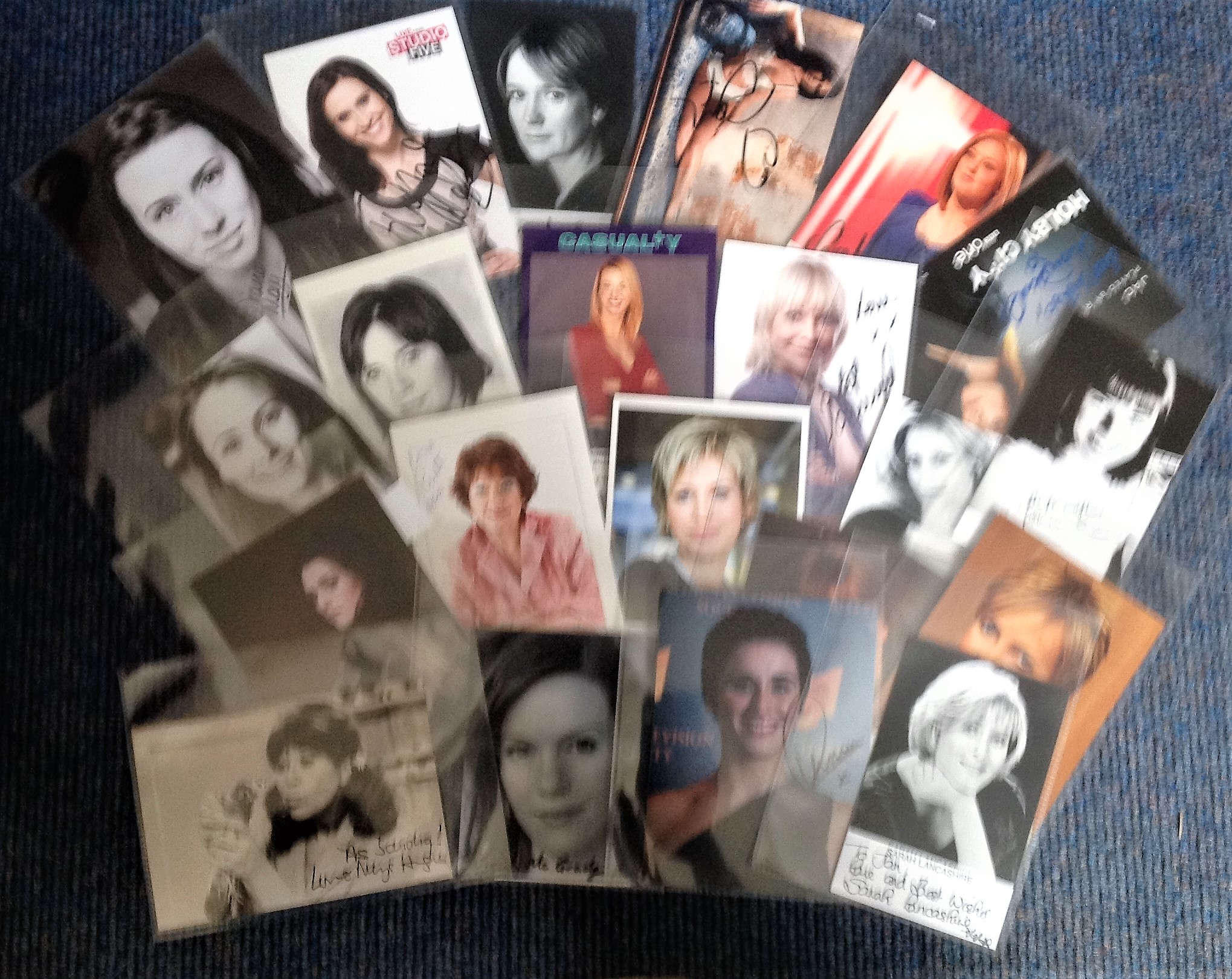 TV / Film collection of 20 items 6x4 signed photographs. Includes Poppy Miller, Jennifer Metcalf,