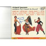 Richard Hayman signed 33rpm record sleeve of Pop Concert in Sound. Record included. (March 27,