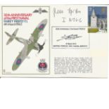 WW2 Luftwaffe ace Peter Spoden signed RNSC6 cover commemorating the 30th Anniversary of the First