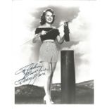 Terry Moore signed 10x8 black and white photo. American film and television actress. She was