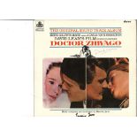 David Lean and Maurice Jarre signed 33rpm record sleeve of sound track of Doctor Zhivago. Record