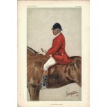 Tailby - A Leicestershire Man 6/4/1899 Vanity Fair Print. These prints were issued by the Vanity