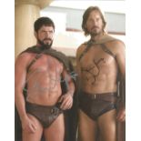 Low Price Sale! Meet The Spartans 300 dual signed 10x8 photo. This beautiful hand signed photo