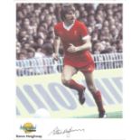 Steve Heighway signed 10x8 colour Autographed Editions photo. Biography on reverse. Good condition
