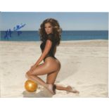 Low Price Sale! Kayla Collins Playboy Model hand signed 10x8 photo. This beautiful hand-signed photo