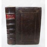 Bible, London: John Baskett and the Assigns of Thomas Newcomb, 1723-22, folio, added engraved