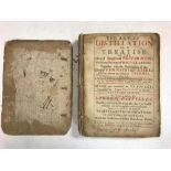 FRENCH (John) The Art of Distillation. London, 1653-52, small 4to, 2nd edition, 2 parts in 1 vol.,