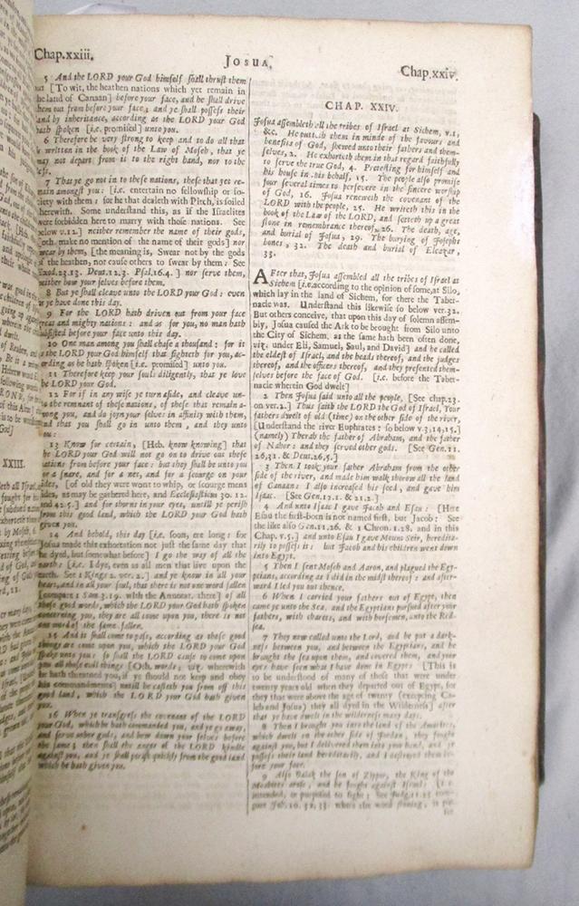 HAAK (Theodore) [The Dutch Annotations upon the Whole Bible], London: Henry Hills 1657, folio, lacks - Image 3 of 5