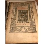 SANCTO VICTORE (Hugo de) Tertius Operum Tomus.., Paris: Badius Ascensius and Jean Petit, 1526,