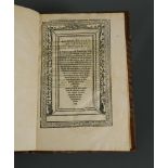HENRY VIII. Acts. Anno XIII et XV Henrici Octavi, [c.1524], small folio, 14ff., black letter,