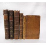 DERHAM (W) Physico-Theology or a Demonstration... third edition, London 1714, 8vo, calf; CLARKE (