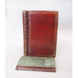 BRADY (N) & N. TATE. A New Version of the Psalms of David, London: R. Hett 1776, 8vo, red morocco