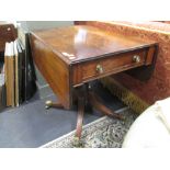 A Regency mahogany Pembroke table, 73 x 83 x 104 cm (open)