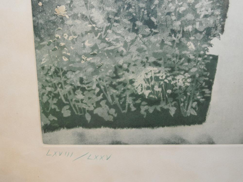§ Patrick Procktor, RA (British, 1936-2003), Path through flowers, numbered lower left "LXVIII / - Image 3 of 11