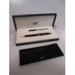 A MontBlanc Meisterstück Gold-Coated Classique Ballpoint Pen, boxed This pen retails around £300