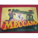 A mid 20th century Meccano set No. 8, mostly complete with full fitted interior