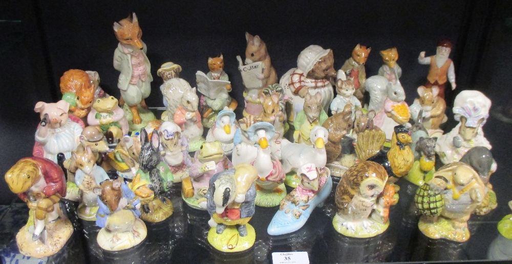 A large collection of Royal albert Beatrix Potter figures to include Mr Alderman Ptolemy, Jeremy - Image 5 of 5