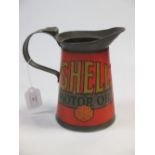 A 'Shell' motor oil, oil can 16cm high