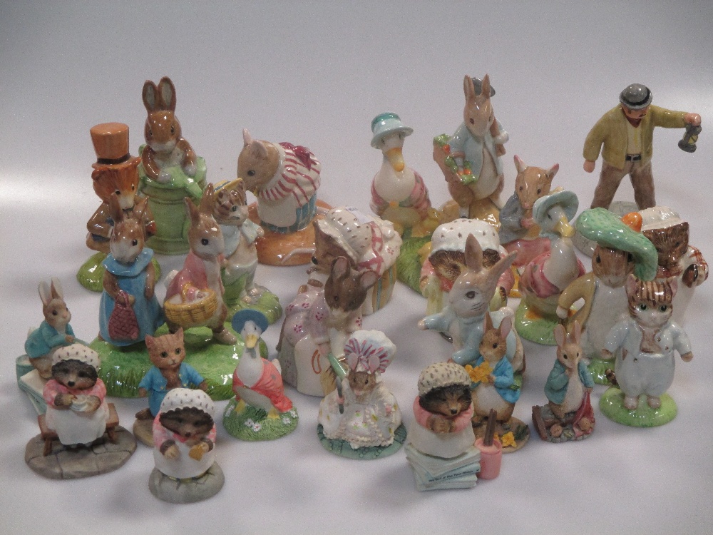 A large collection of modern Beswick figures of Beautrix Potter characters c1997-2000, to include - Image 4 of 4