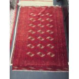 A Turkman rug 1.80 x 1.28m