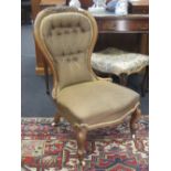 A mid Victorian ladies chair