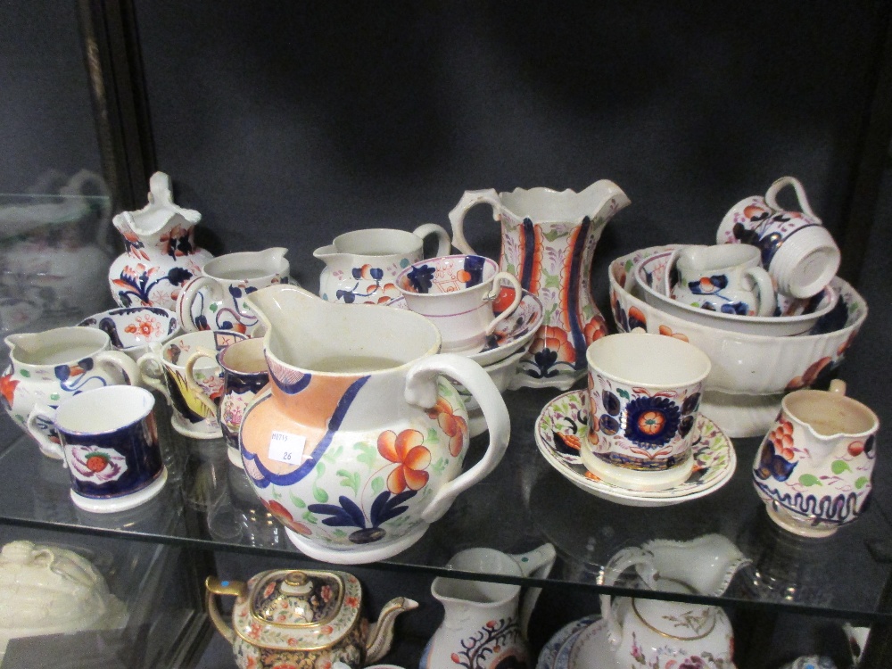 A collection of Welsh guardy pottery and other items of English pottery - Image 3 of 3